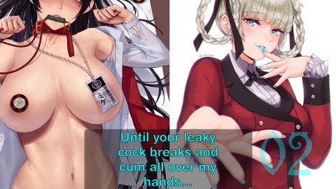 Wette auf deinen Höhepunkt mit Yumeko! Masturbationsanweisungen für den Kakegurui Manga-Porno (Femdom-Fußteasing, Abweisung, Atemspiel)