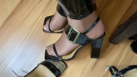 High heels sandals, high heels fetish, shoe fetish