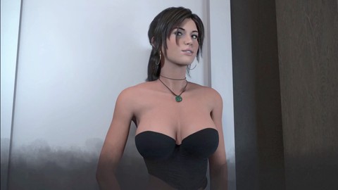 Lara Croft disfruta de un gran hombre negro y ama cada momento de ello