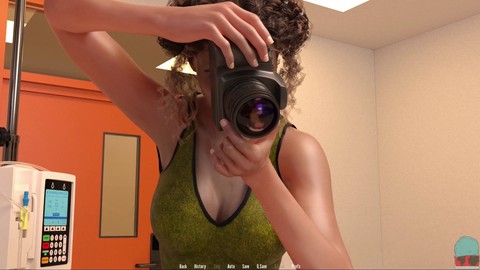 Naughty MILF gamer plays WVM #119 on PC - Stunning visuals and big tits included!