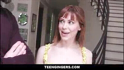 Ginger, double-blowjob, teenager