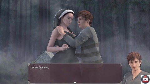 Rubia animada y con busto grande en una aventura de juego porno llena de lujuria