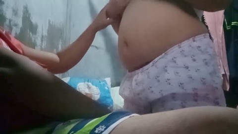 Intense fuck session with chubby Chinese aunt leads to passionate sex in our region after party