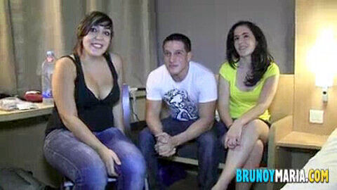 Bruno y maria trios, brunoymaria gangbang, family