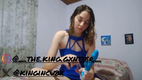 여자 자위, 혼자, 자위 분수