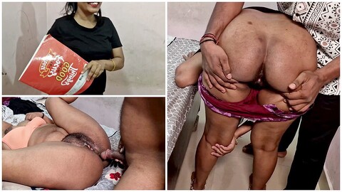 La giovane insegnante di tutoraggio Neelima69 dà alla sua studentessa mallu una lezione selvaggia in aula.