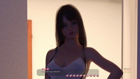 Jane's slippery throat surprise in SinVerse three-dimensional adventure