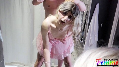 Inexperienced, undergarments, blonde