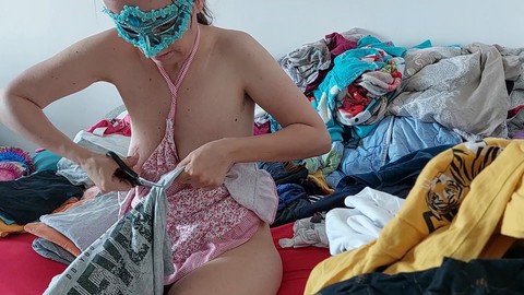 Muschi, haarige muschi, große brüste mama