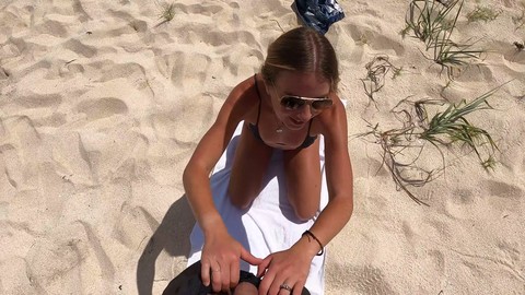 Открытый минет, реальный публичный минет, секс на природе