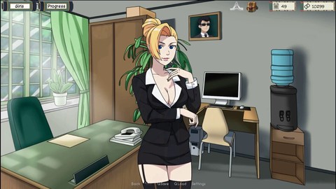 Milfy City con el entrenador de Naruto presenta a Tsunade en esta salvaje aventura de anime