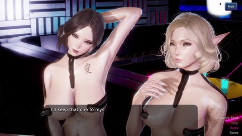비주얼 노벨, hd 영상, 3d 애니