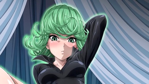 Tatsumaki Anime Porno JOI - Dominante Anweisungen mit einem Single-Kick-Meister (Enging, Feets)