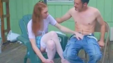 Youthful, tranny and couple, fucking a tranny