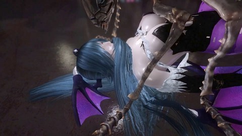 Morrigan, 3d hentai, anime