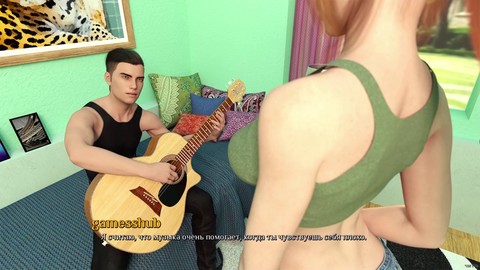 60 fps, big cock cumshot, big natural tits
